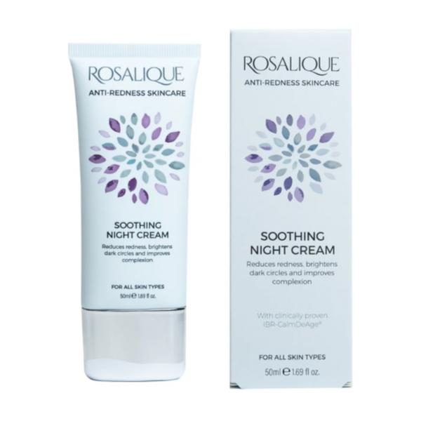 Crema Calmanta de Noapte - Rosalique Smoothing Night Cream Anti-Redness Skincare, 50 ml