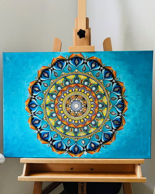 Tablou "Vibrant Turquoise"