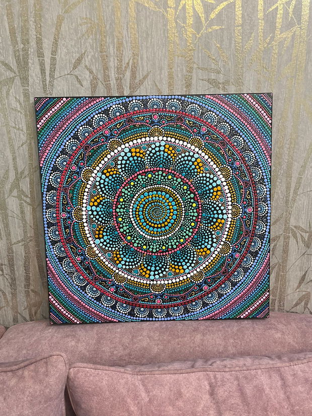 Mandala in puncte