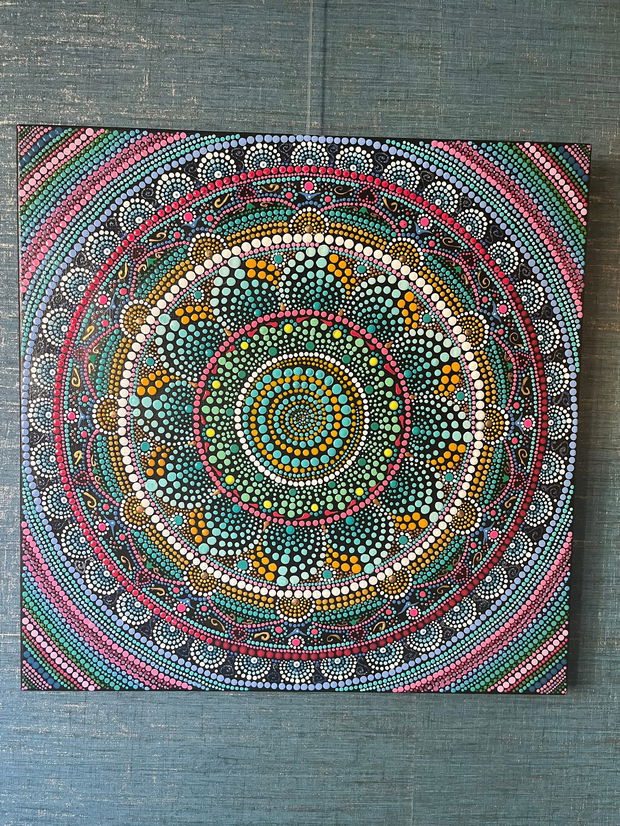 Mandala in puncte