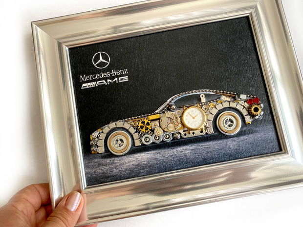 Mercedes Benz Cod M 653・Decoratiune birou・Decor Vintage・Tablouri pentru sufragerie・Cadouri personalizate