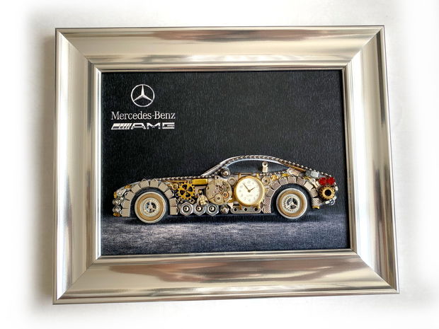 Mercedes Benz Cod M 653・Decoratiune birou・Decor Vintage・Tablouri pentru sufragerie・Cadouri personalizate