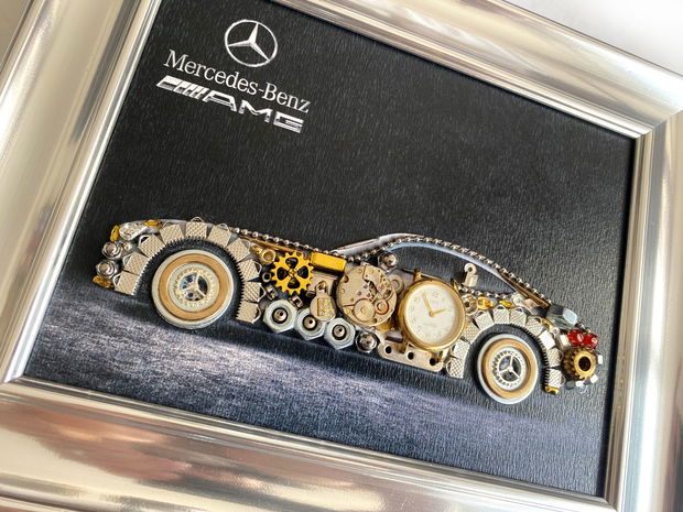 Mercedes Benz Cod M 653・Decoratiune birou・Decor Vintage・Tablouri pentru sufragerie・Cadouri personalizate