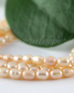 Perle cultura 5.5-6.5x5mm, cod F4688 (0.5sir)