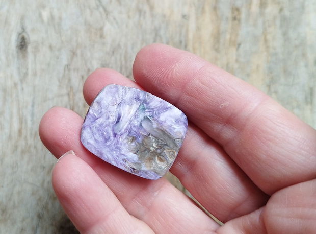 Cabochon charoite, 29x25 mm