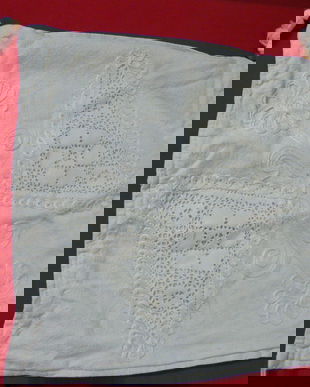 Husa decor  cu dantela