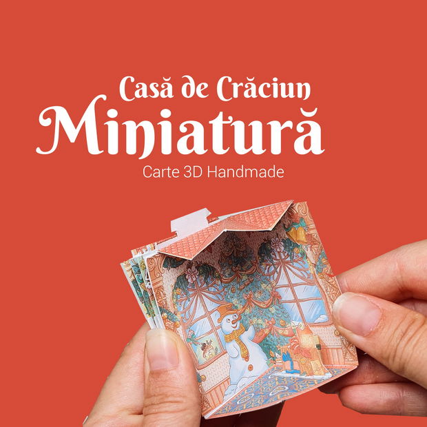 Miniatură Casă de Crăciun