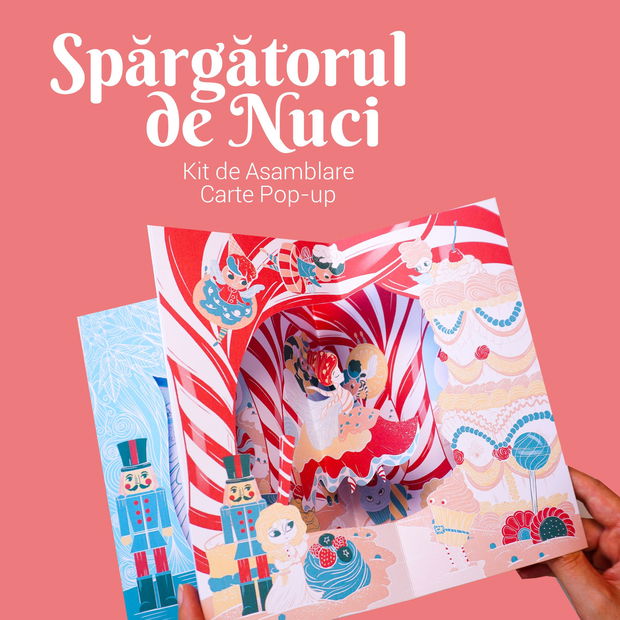 Spărgătorul de Nuci - Carte 3D dimensiune A5