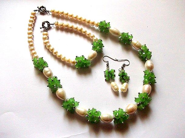 set perle naturale si cristale 46678