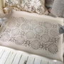 Set/ trusou gatit mireasa (tava, perie,oglinda) - tema argintiu