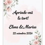 Eticheta artificii tort/ Artificii tort cu eticheta personalizata