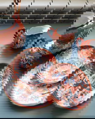 Portelan foarte  valoros, SATSUMA  Japonia ,   pictat manual  spectaculos