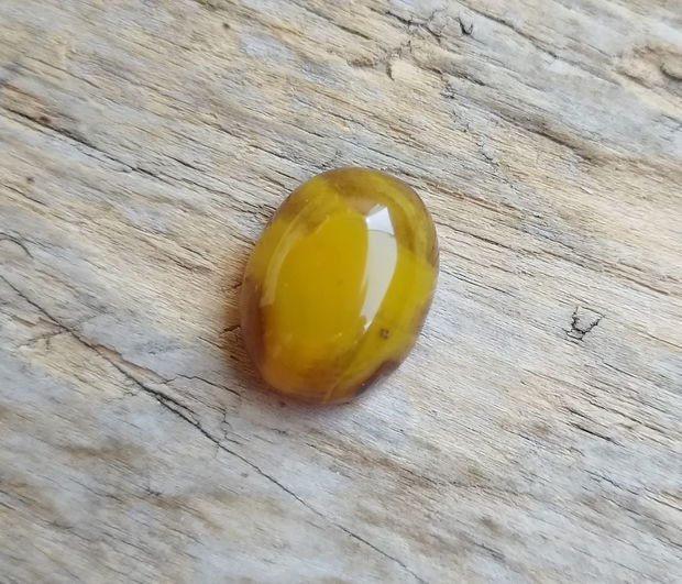 Cabochon agata, 20x15x8 mm