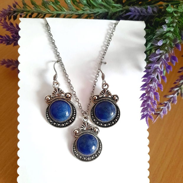 Set bijuterii Lapis Lazuli