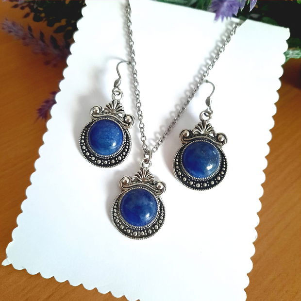 Set bijuterii Lapis Lazuli