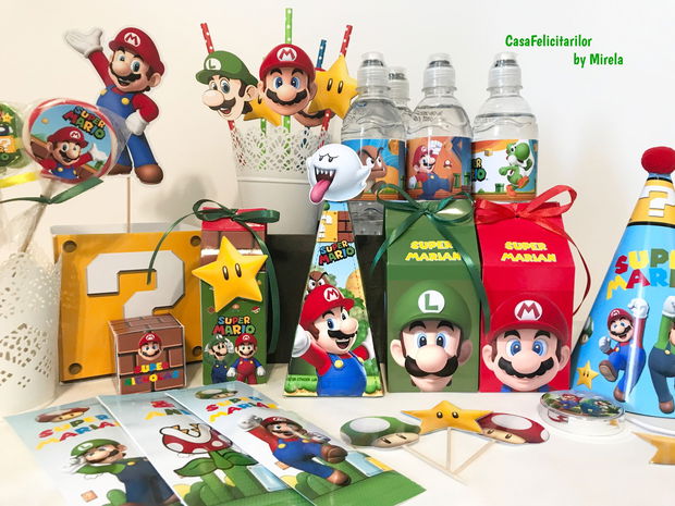 Cutii dulciuri Super Mario