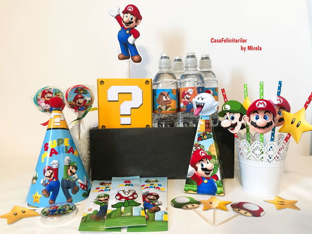 Cutii dulciuri Super Mario