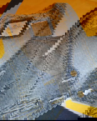 vesta blugi fetite H&M 116