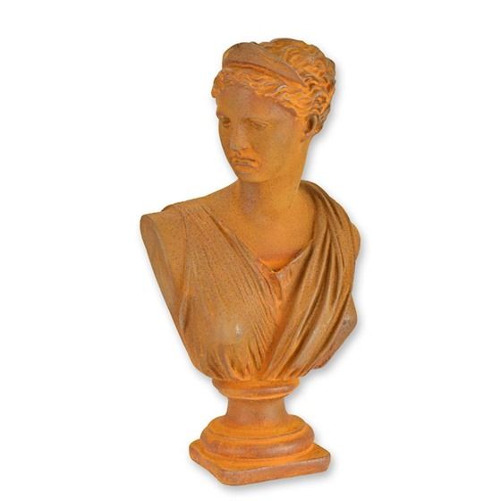 Zeita Venus-statueta din fonta ruginie