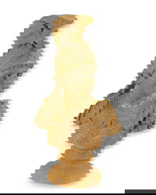 Legionar roman-statueta din fonta ruginie