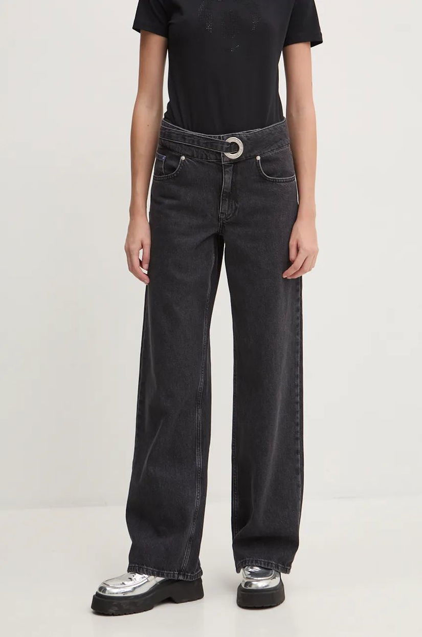 Karl Lagerfeld Jeans jeansi femei high waist, 246J1119