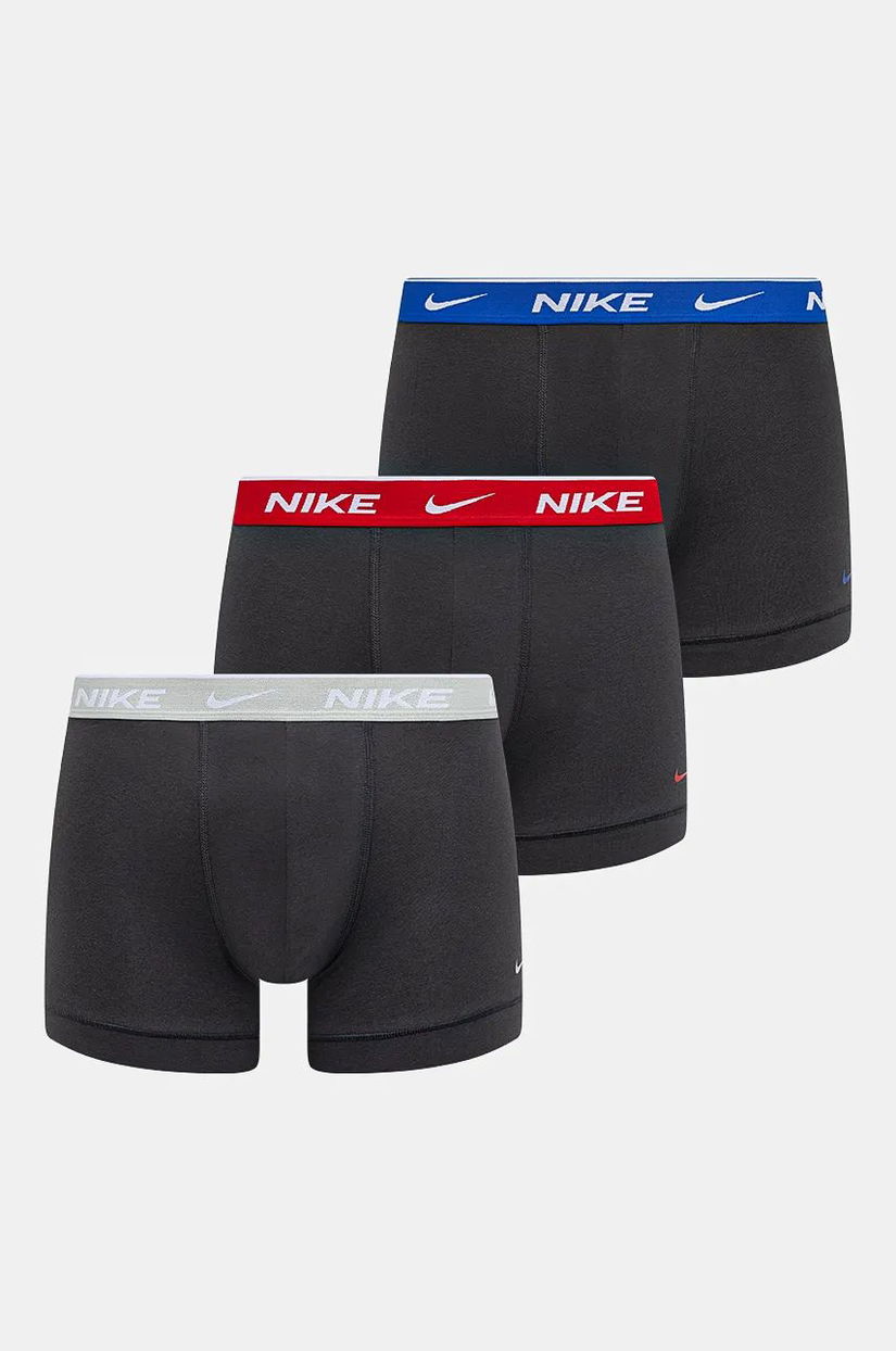 Nike boxeri 3-pack barbati, culoarea gri, 0000KE1008