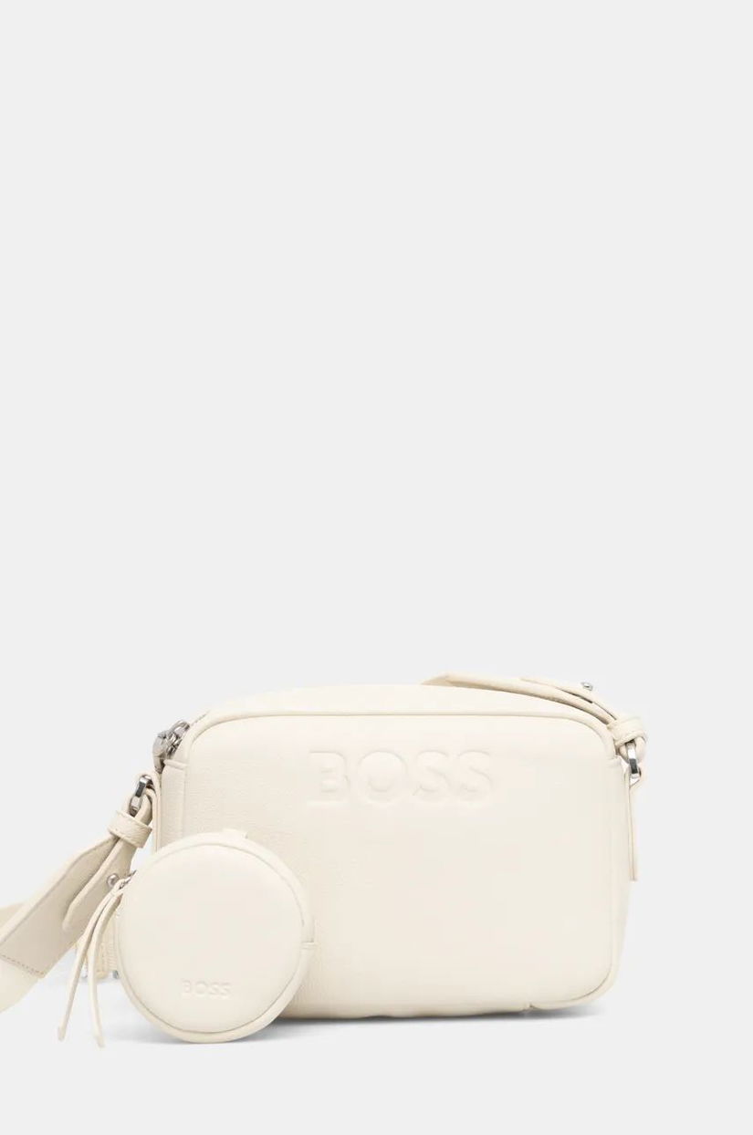 BOSS poseta culoarea alb, 50523408