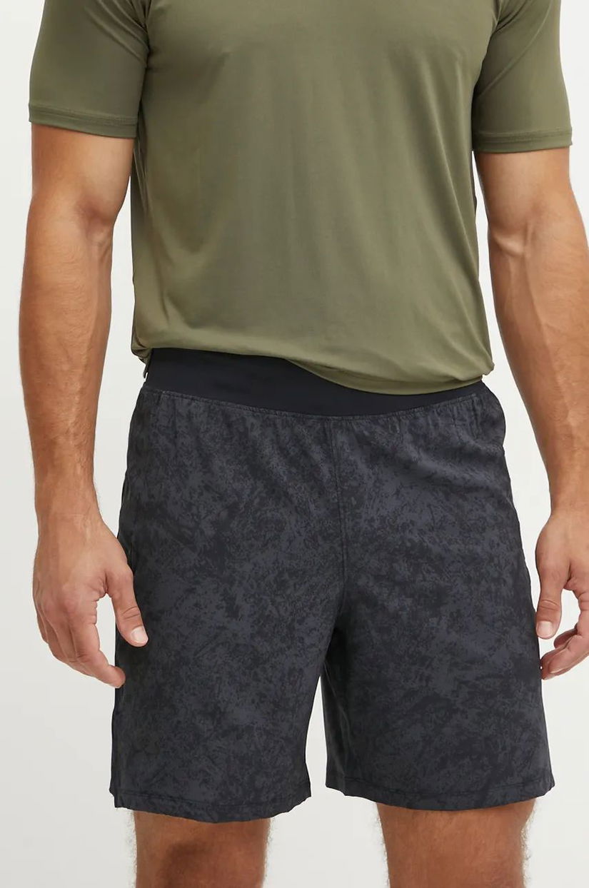 Under Armour pantaloni scurți de alergare Launch Elite culoarea negru, 1378869