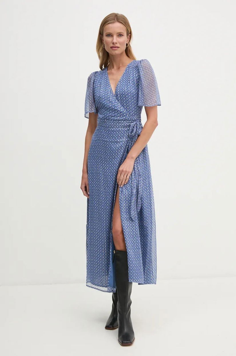 Pepe Jeans rochie NIDIA maxi, evazati, PL953566