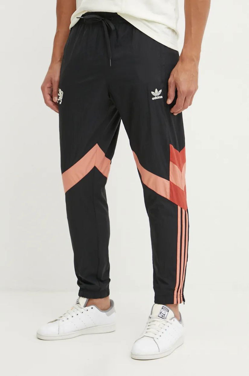 adidas Originals pantaloni barbati, culoarea negru, modelator, IS6490