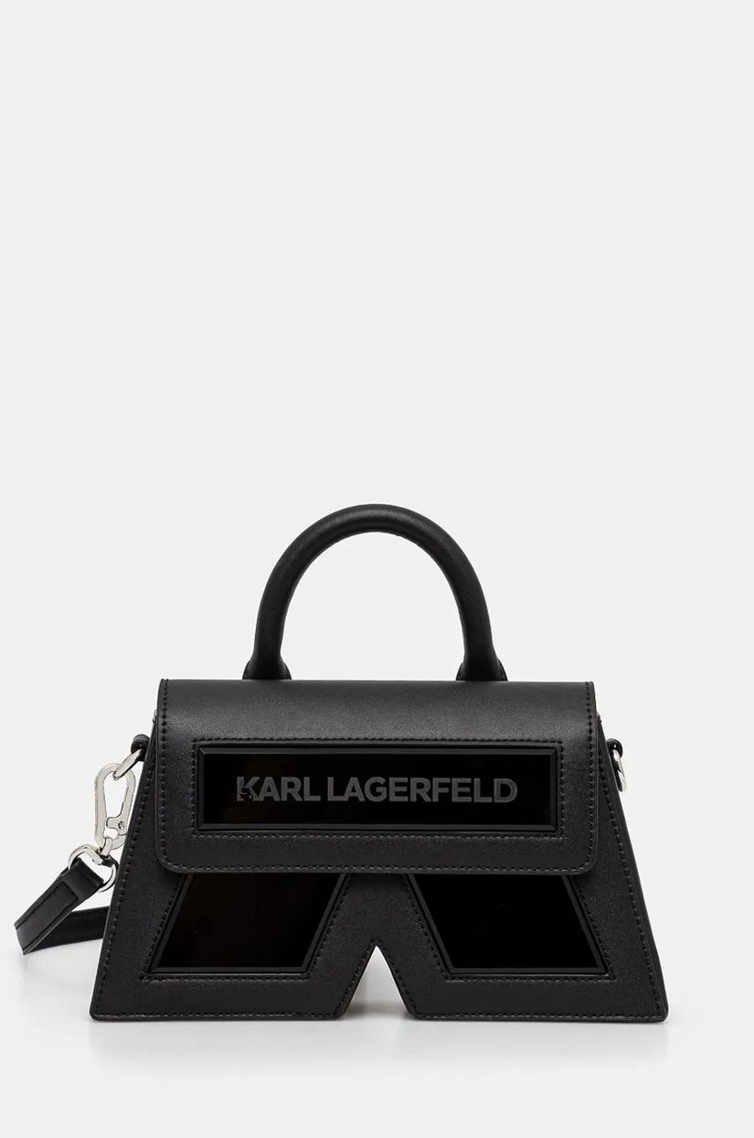 Karl Lagerfeld poseta culoarea negru, 245W3107