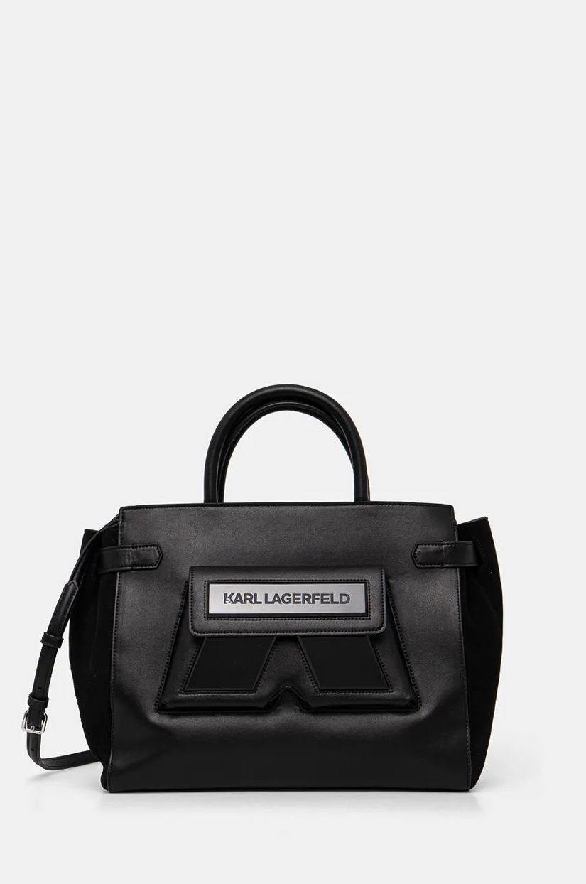 Karl Lagerfeld poseta culoarea negru, 246W3054