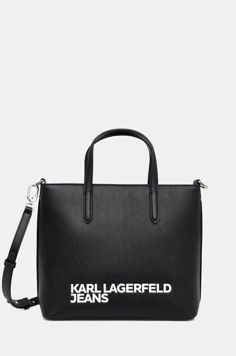 Karl Lagerfeld Jeans poseta culoarea negru, 246J3065