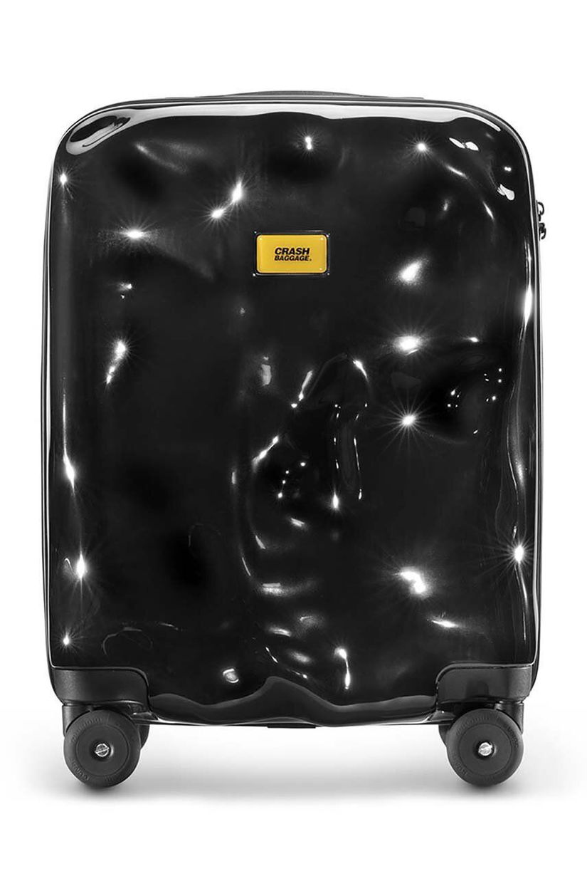 Crash Baggage valiza LUNAR Small Size culoarea negru, CB231