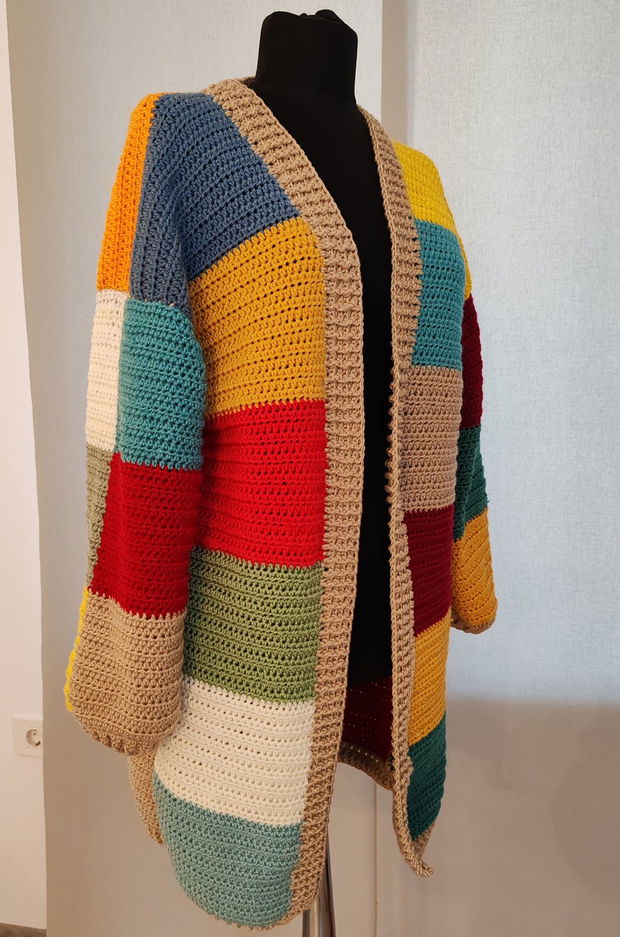 Cardigan croșetat