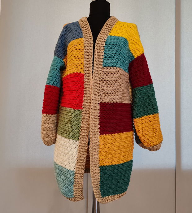 Cardigan croșetat