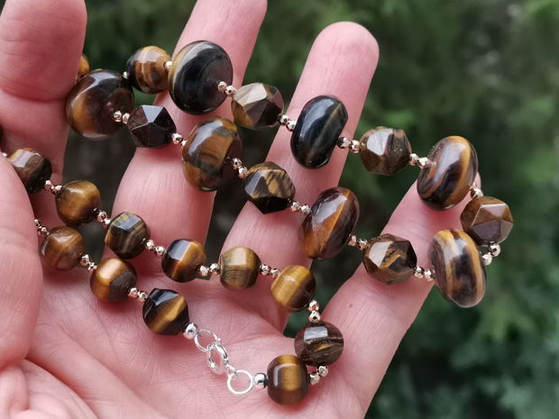 Colier tiger eye