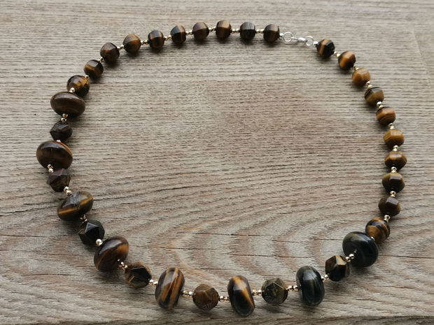 Colier tiger eye