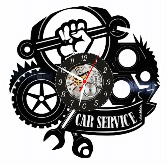 SERVICE AUTO-ceas de perete