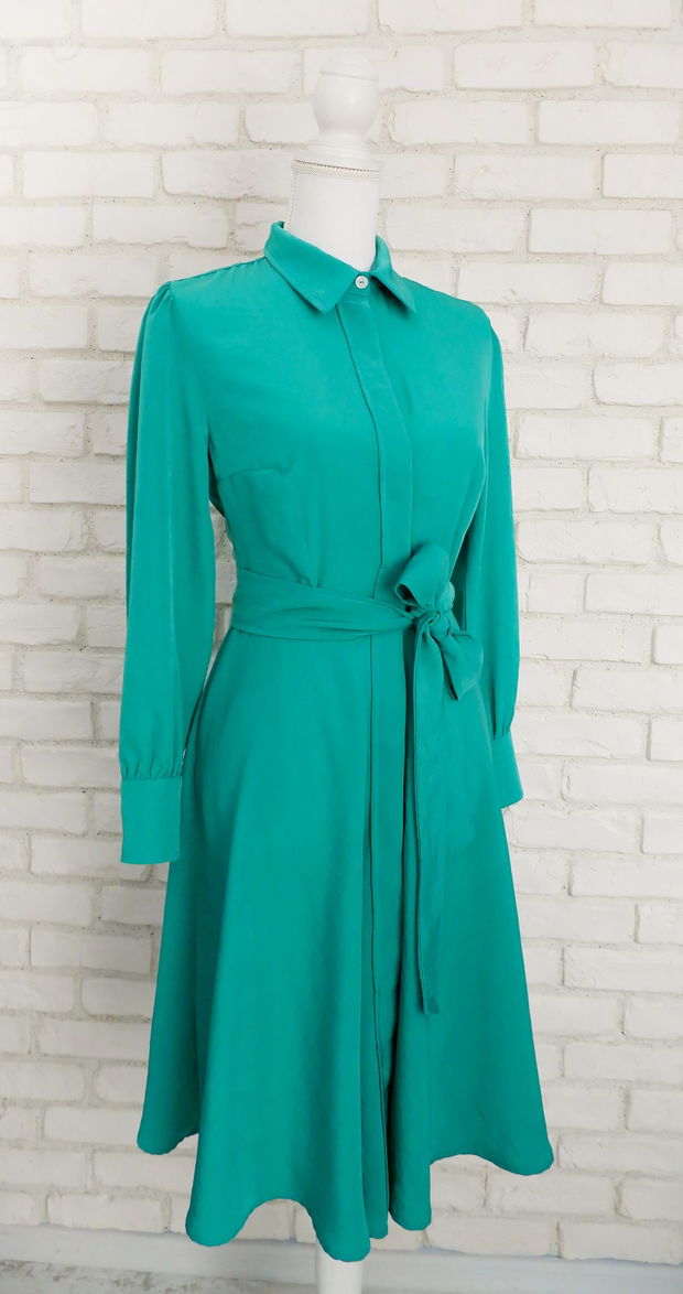 Rochie Vaporoasa Verde