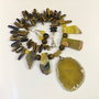 SET~SUMMER IN SAVANNAH~agate,ochi de tigru,toho,accesorii argintii