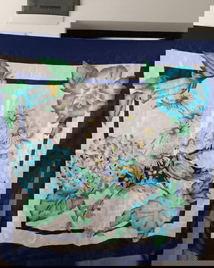 Eșarfa Christian Laurent din mătase naturala