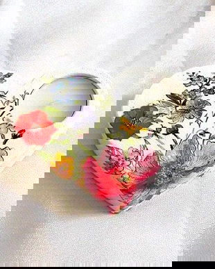 Suport lumanare cu flori 46837