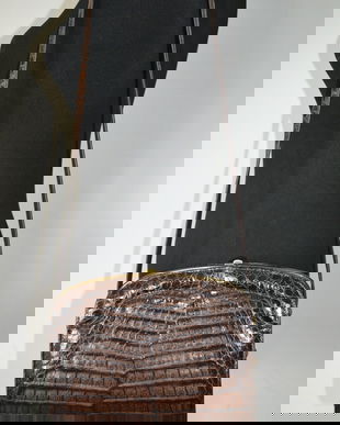 Geanta din piele de crocodil