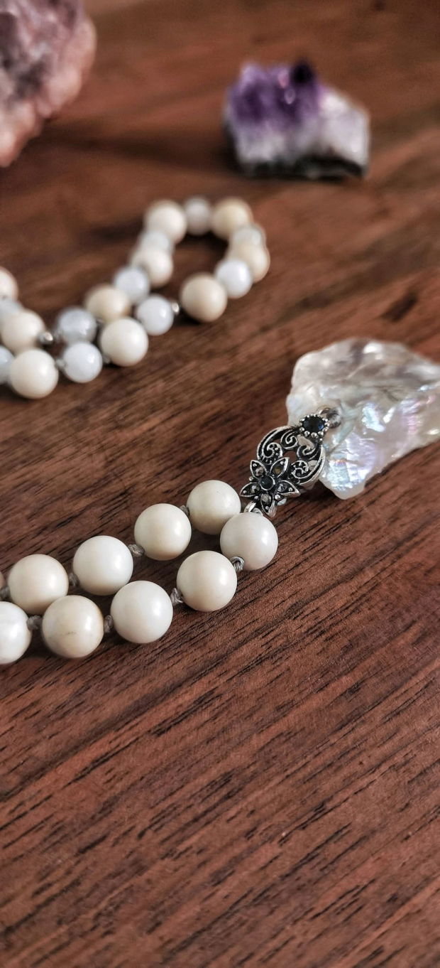 Moon Flowers Mala ~54