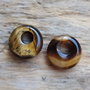 Ochi de tigru, donut, 18 mm (2 buc)