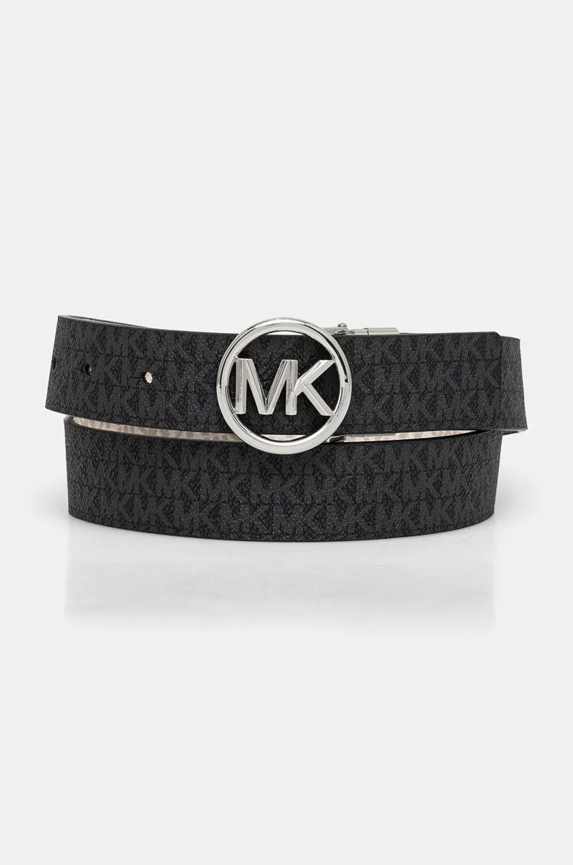 MICHAEL Michael Kors curea cu doua fete femei, culoarea negru