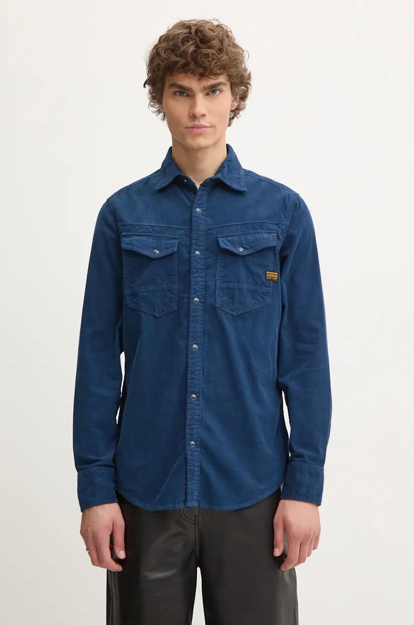 G-Star Raw camasa barbati, cu guler clasic, slim, D25223-C436