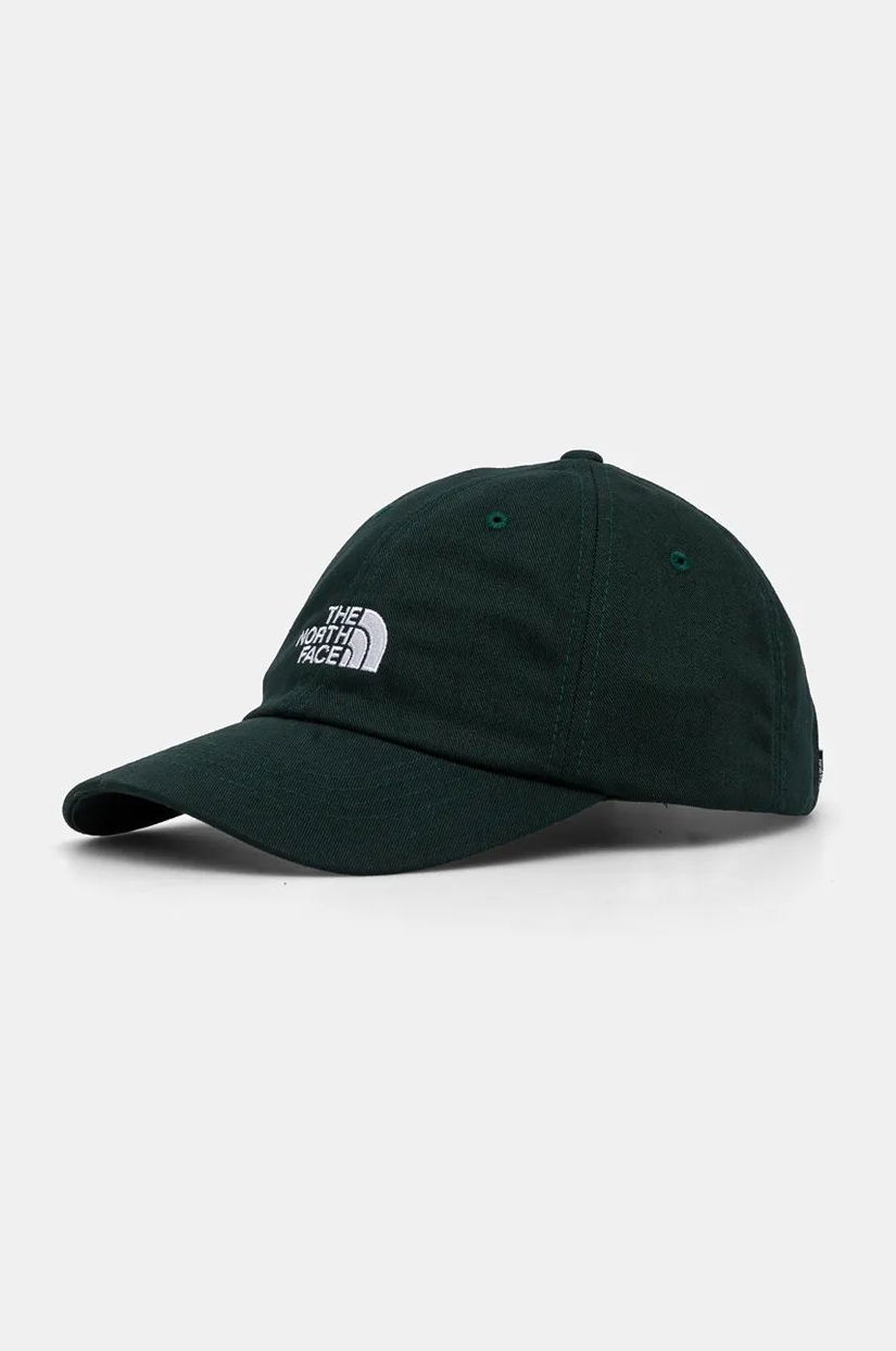 The North Face sapca Norm Hat culoarea verde, neted, NF0A7WHO1KI1