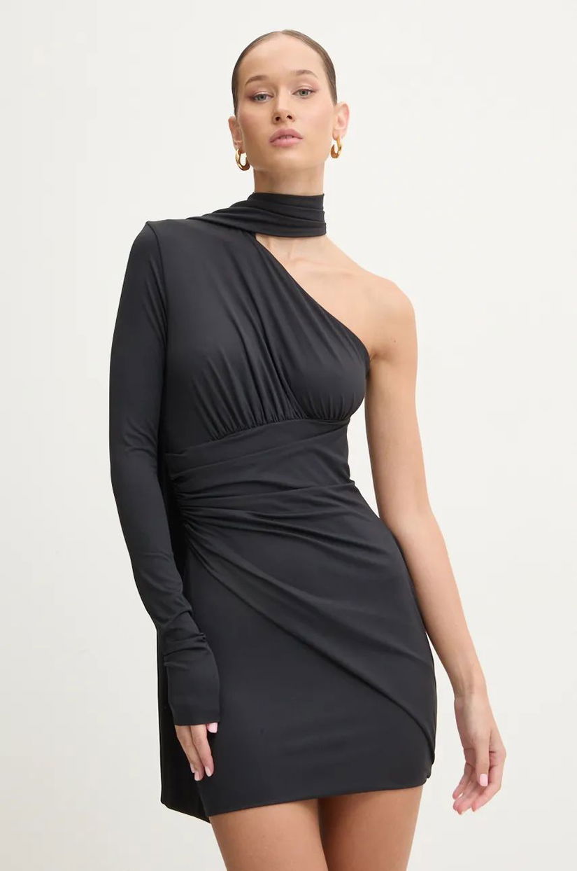 Aniye By rochie culoarea negru, mini, mulata, 181459